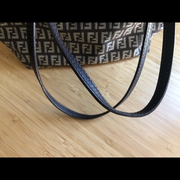 Authentic Fendi Zucchino tote bag - Picture 7 of 13